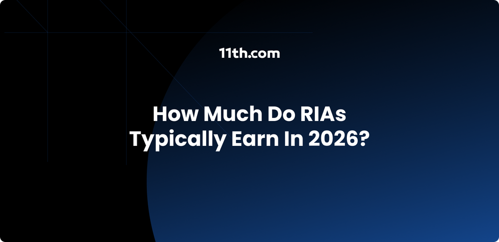How Much Do RIAs Typically Earn in 2026?