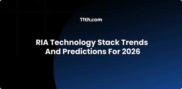 RIA Technology Stack Trends and Predictions for 2026